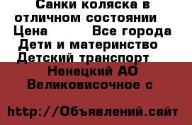 Санки-коляска в отличном состоянии  › Цена ­ 500 - Все города Дети и материнство » Детский транспорт   . Ненецкий АО,Великовисочное с.